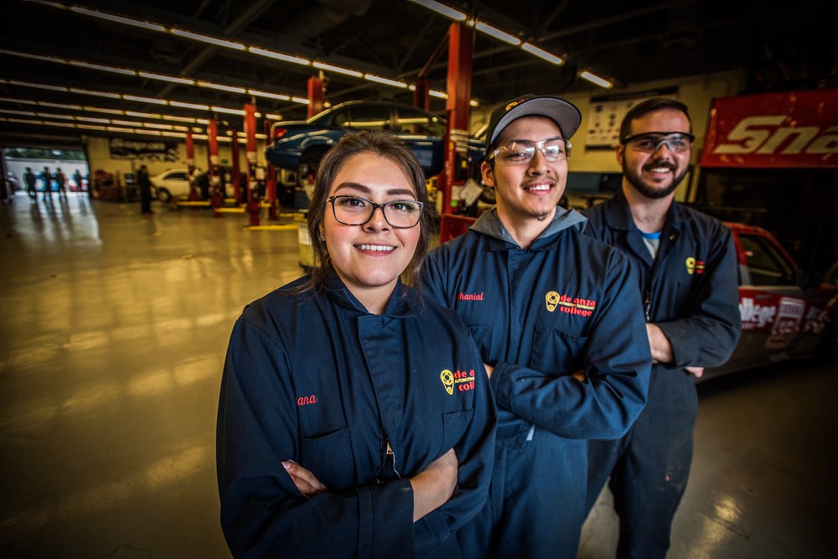 We've got big news – soon you can earn a bachelor's degree at De Anza! We have won formal approval to offer our first-ever bachelor of science — in Automotive Technology Management. Read more at deanza.edu/news/2022/bacc….