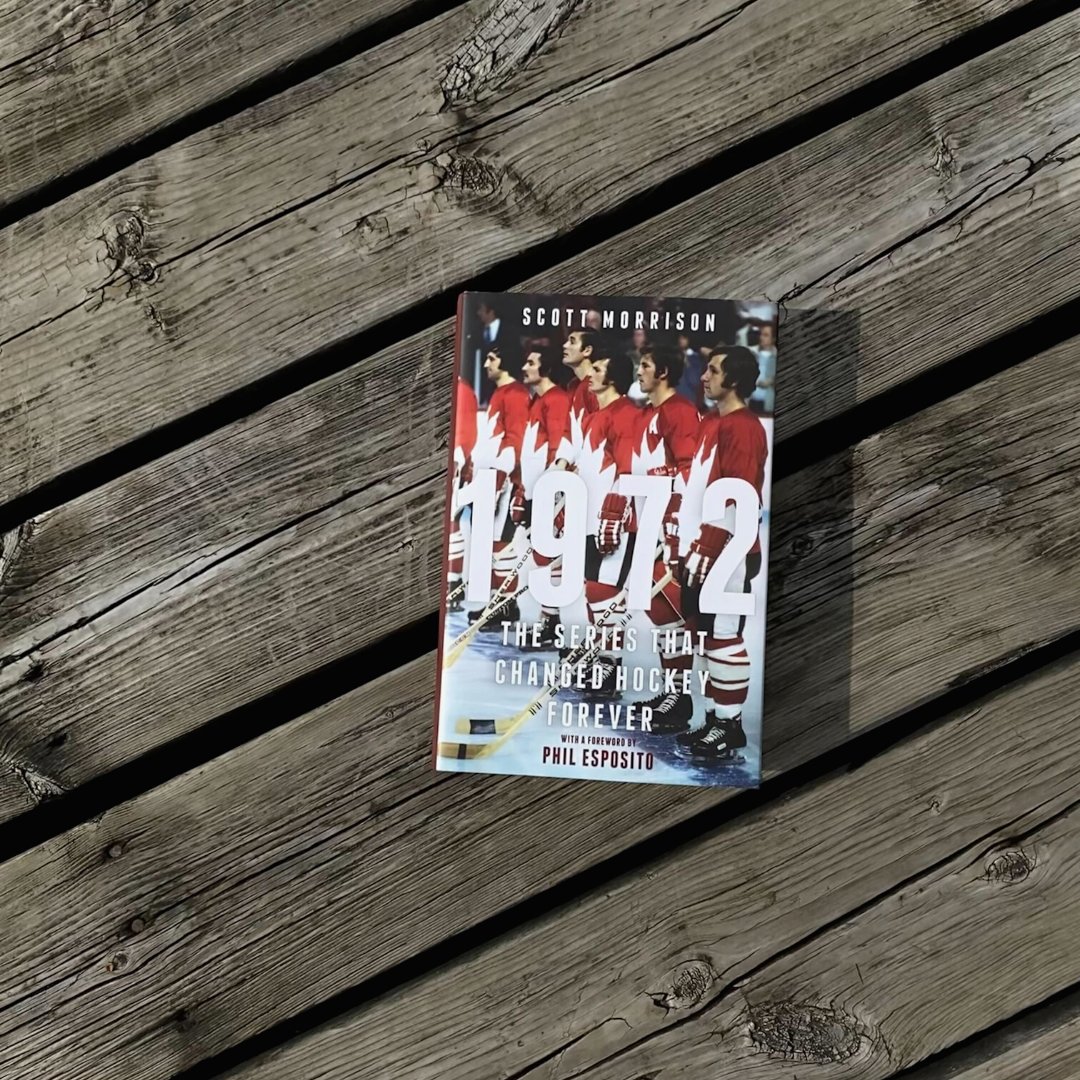 Today marks 50 years since Paul Henderson's 'goal heard around the world' that won the 1972 Summit Series against the Soviet Union. @smorrisonmedia's bestselling book is the perfect gift for the Summit Series fan in your life. #WhereWereYouIn72 Buy now: spr.ly/6013Mn12f