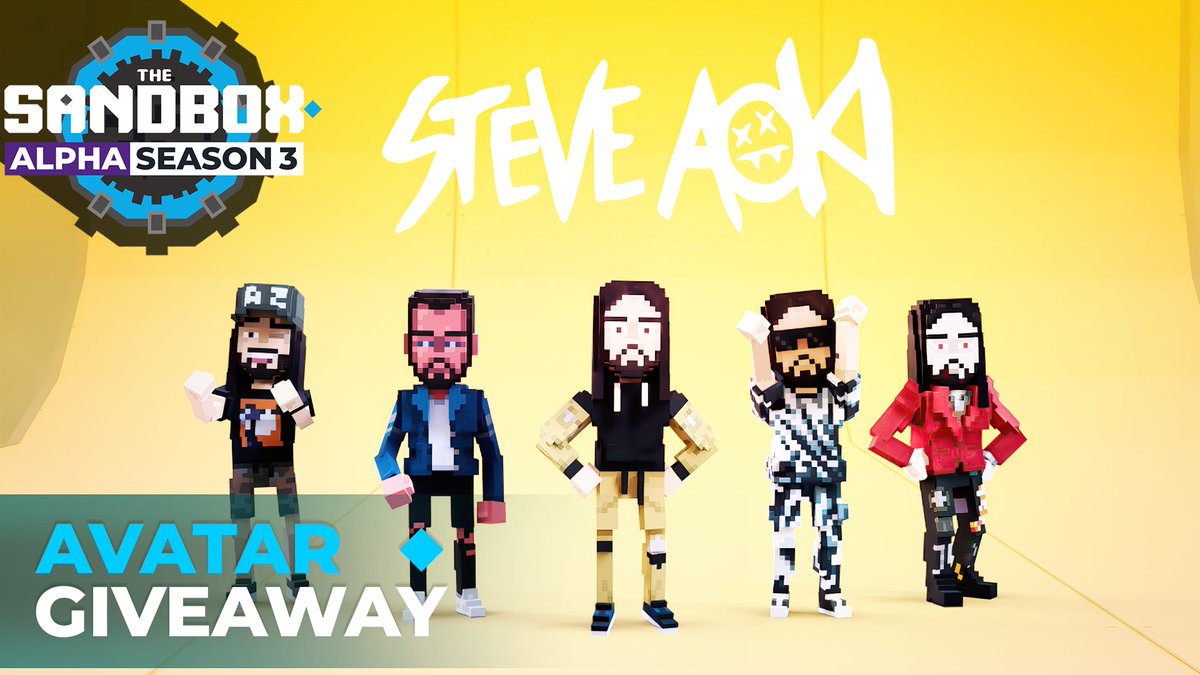 TheSandboxGame's tweet photo. 🏃SPEED🏃‍♀️RUN🏃‍♂️CHALLENGE🏃

Win a @steveaoki Avatar!

⏱️ Collect all Steve Green Coins in UNDER 4 minutes to be in the running!

ENTER &amp; VALIDATE HERE ⤵️ 
https://t.co/6ebC7DHZSh https://t.co/dFjXZgZKIE