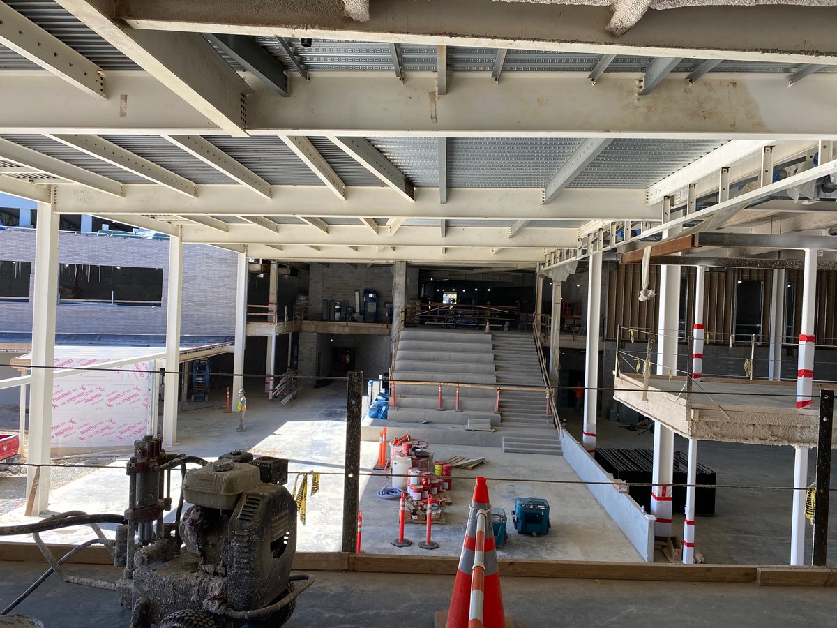 Making progress at the new school.  It  is going to be amazing.