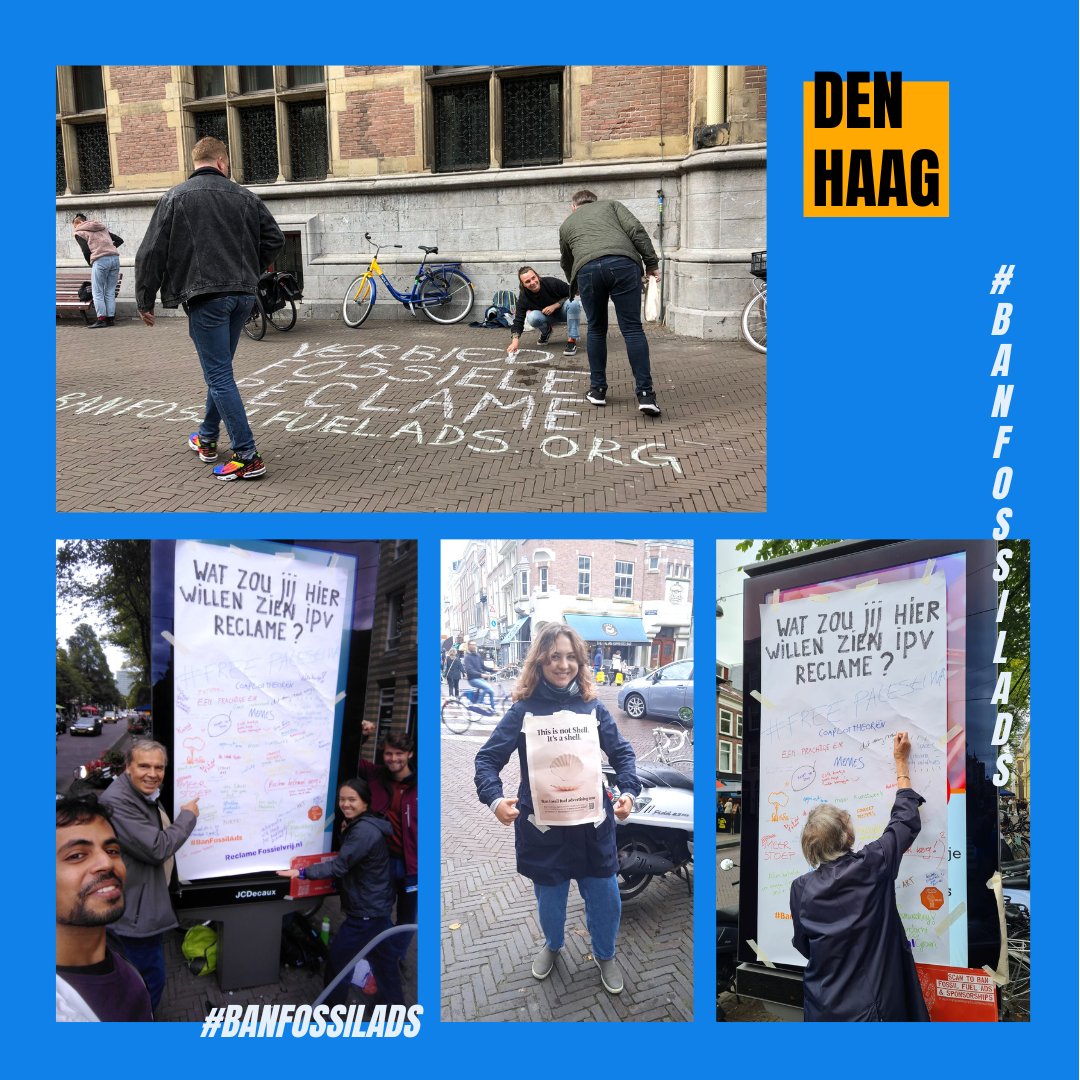 📣Wat zou jij hier willen zien ipv reclame?📣 In Castricum, Nijmegen, Amersfoort, Delft, Leeuwarden, Leiden en Den Haag gingen we afgelopen weken de straat op om deze vraag te stellen aan voorbijgangers. (1/3)