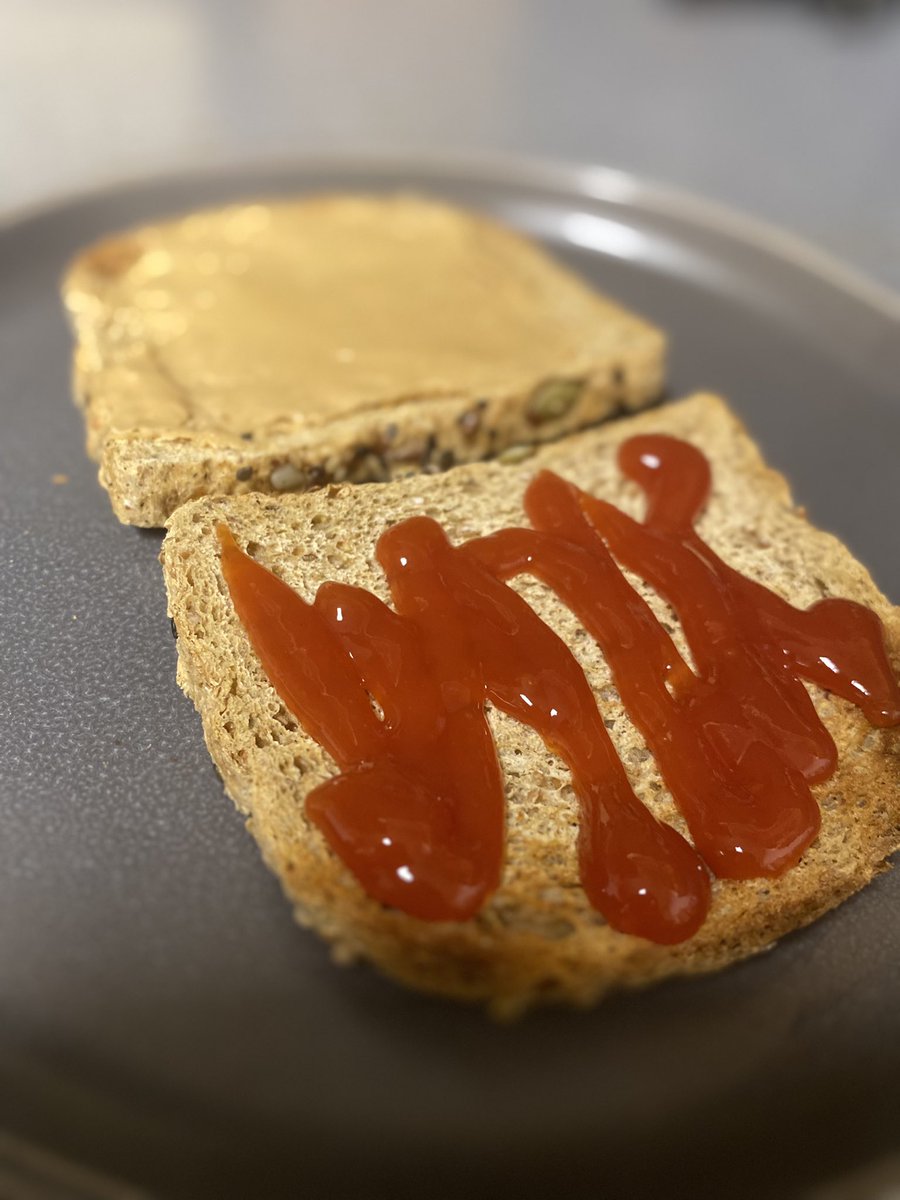 Bee2br's tweet image. Another proud member of the clean plate club!! #tryeverythingonce