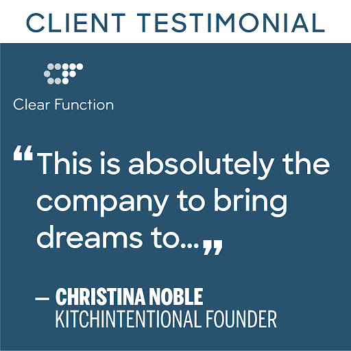 clearfunction's tweet image. With a recently launched webinar, and the Stash App helping families save time and money every day on meal planning, KitchIntentional is a dream come true!
Have a dream you’re ready to launch? Click the link in our bio to learn more about what Clear Function can do for you.