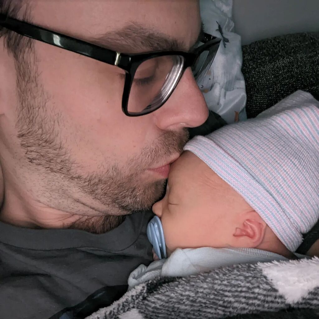 Our son was born a week ago.  What a wonderful trip it's been already @chrissyma ❤️

#firsttimedad #firsttimeparents