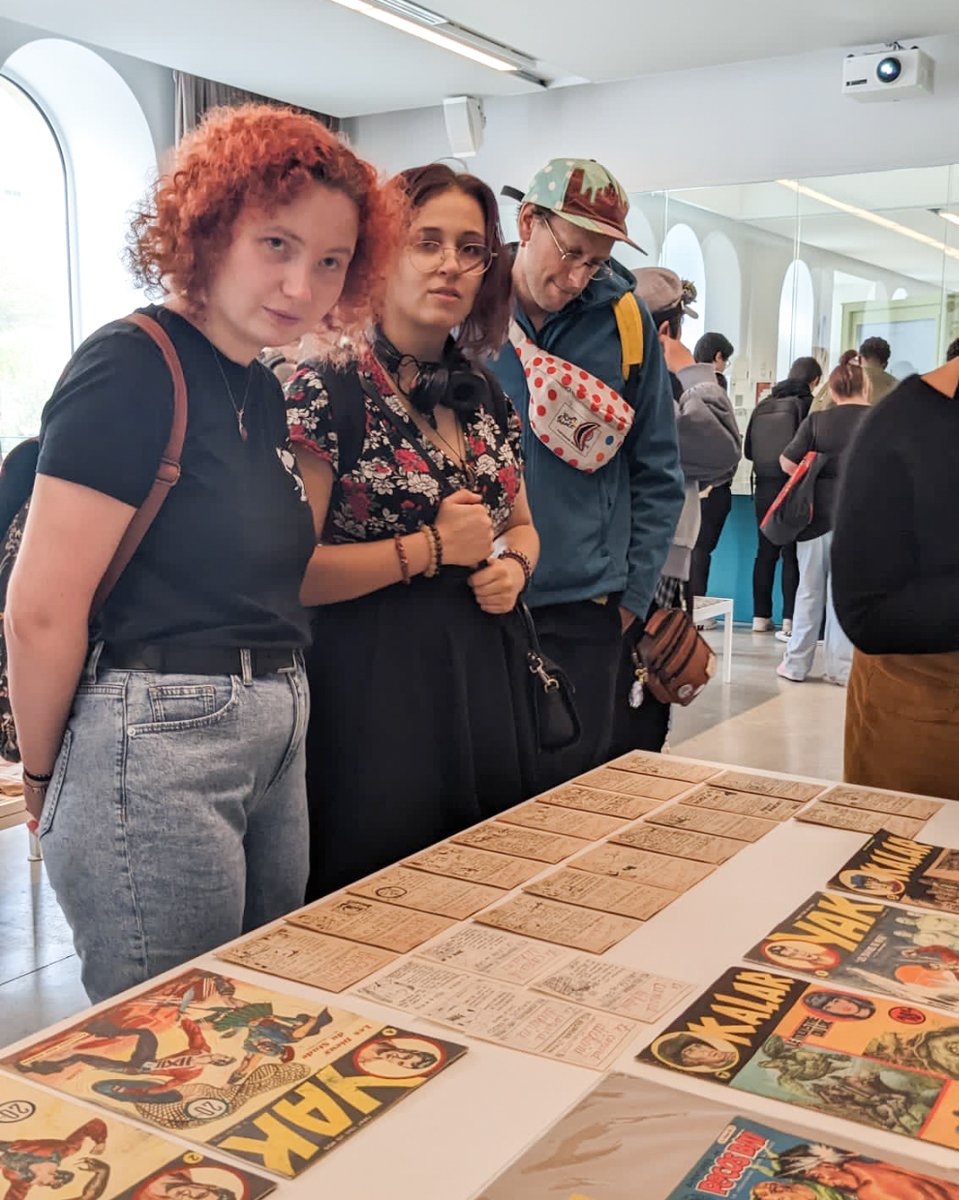 icandesign_'s tweet photo. #Focus🔎 Nos étudiants en BD et GD ont assisté au @formula_bula. Au programme : expositions, conférence et table ronde organisée par @webscam, @LaSOFIActCult, @Adagp_. De quoi trouver l'inspiration pour leurs futures carrières !
#YESICAN #formulabula #gamedesign #bd #culture https://t.co/dyoCi34q3b