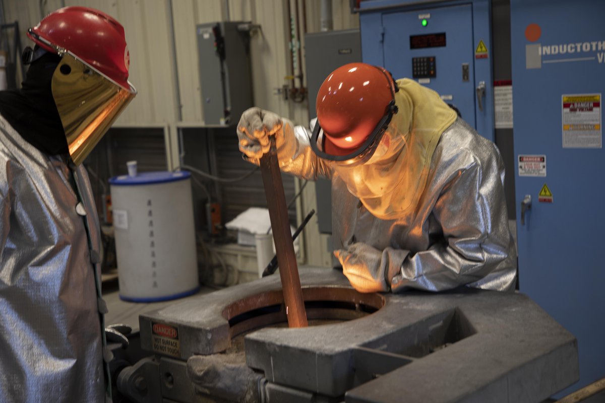 Learn about metals and metal casting at the Virginia Tech Open Foundry Day! The public is welcome. Make your own sand casted iron souvenir. fb.me/e/30SMlLMFW