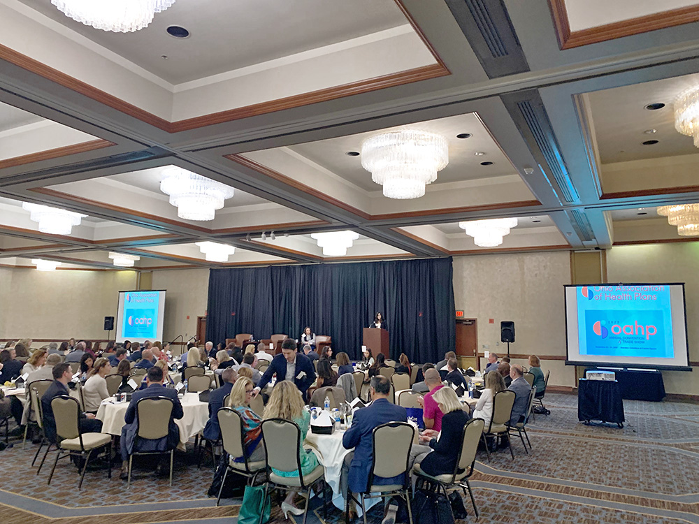 NantHealth's tweet photo. NantHealth just returned from two great events at #AHIPDigital (@AHIPCoverage) and #OAHP (@Ohiohealthplans). During the sessions, we learned how innovators, visionaries, and forward thinkers are guiding greater health. We're looking forward to connecting at #CAHP and #TAHP. https://t.co/4gN5vygHoA