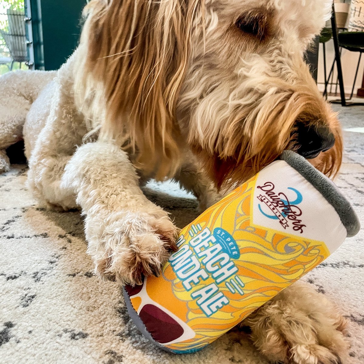 3DBrewing's tweet image. Hey, It's 5 o'clock somewhere! 🐶🍻

Come grab a pint for you and your pup too, with our NEW BEACH BLONDE DOGGIE CAN TOYS, now available at both locations! 

*chew with moderation* 

#brewerydog #dogsofinstagram #beer #brewery #brewdog
