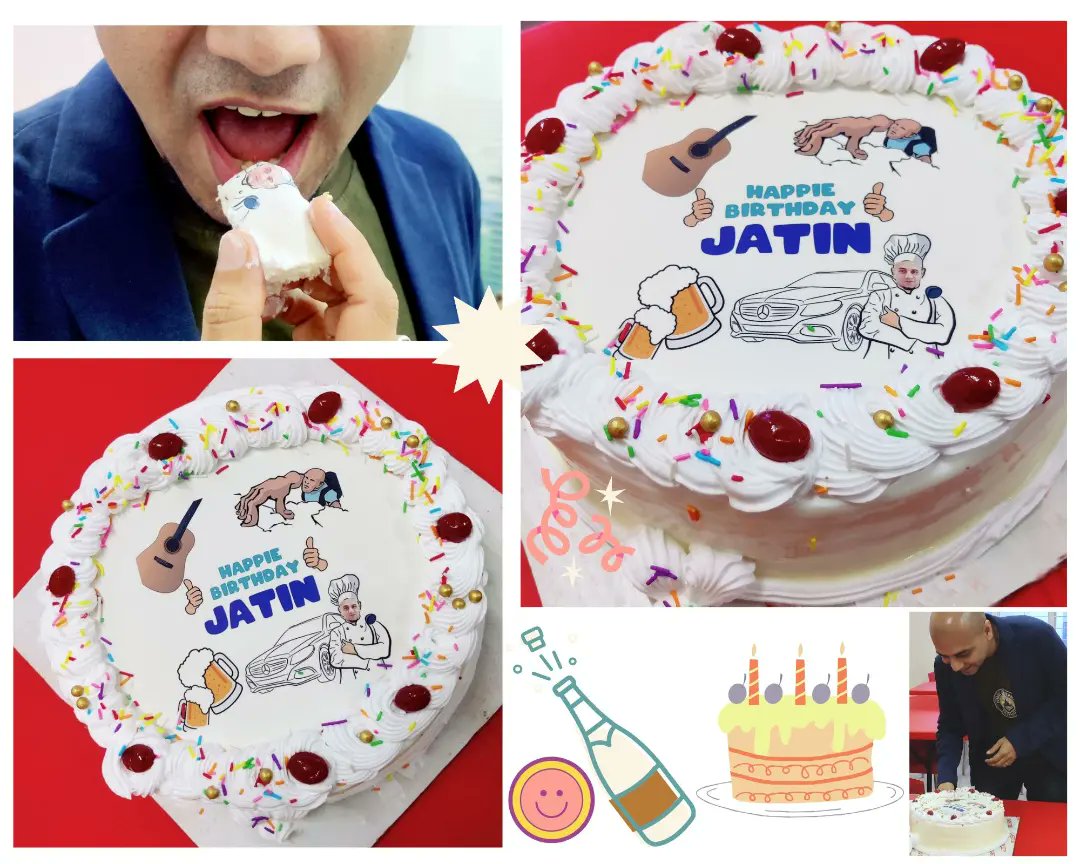 FollowY82060741's tweet photo. On #mybirthday #surprised by my #teammates #astounded by #finest #cake they #baked including my #favoritecolors &amp; #elements , #thoughtful #gifts for my #birthday. #Thankyou for #inspiring me 2 be #wonderful #everyday 🌞🎂🎁🎈🎉
#birthdaywishes #gratitude #SeptemberBorn #september https://t.co/qGRKMoVemm