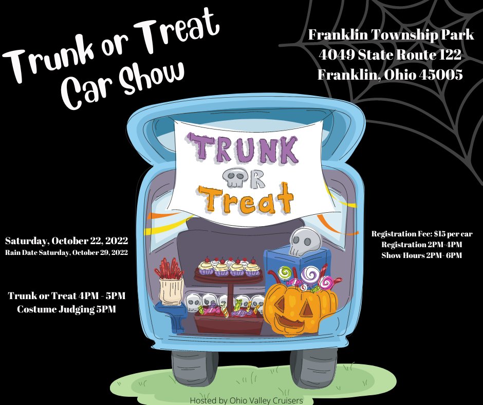 Mark your calendars for this fun event sponsored by Ohio Valley Cruisers!
