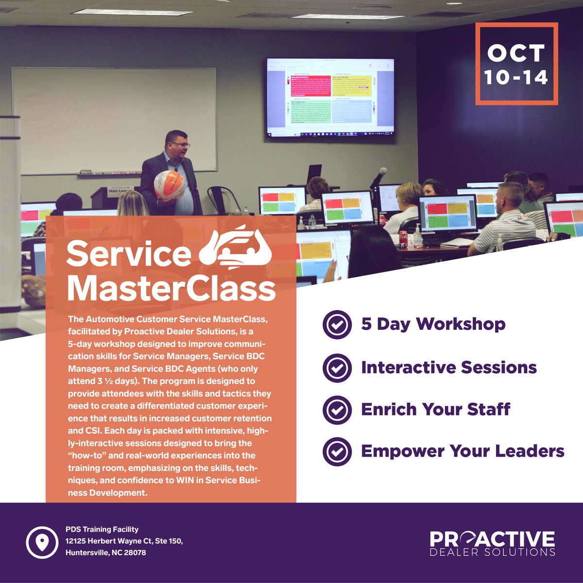 proactive_pds's tweet image. Time is running out to register for our October MasterClass dedicated to Modern Retailing and Customer Experience Excellence.

Register Here: ow.ly/732C50KVHN8

#ProactiveDealerSolutions #ServiceMasterClass #CustomerExperience #BusinessDevelopment #WeAreModernRetailing