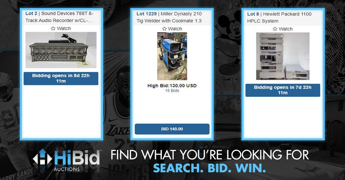 hibidauctions's tweet photo. Last week, https://t.co/Z7ePUgE05q exceeded 1,500 online-only &amp; webcast auctions and facilitated the sale of more than $48.3 million (gap) in assets. @hibidauctions averaged 1.57M bids w/ over 600k lots sold 9/19 - 9/25.

Press Release: https://t.co/ODvcl9BjCk 👈#Bid #Auctions https://t.co/XXcDXEJ3SG
