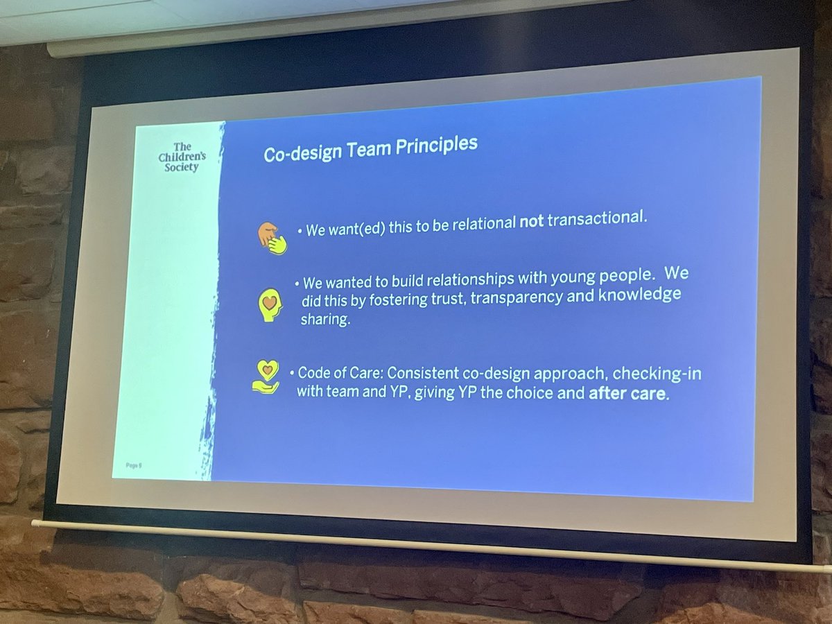 Great to hear from <a href="/Sadaf_U/">Sadaf</a> &amp; <a href="/JessicaVenoe/">Jess.V</a> about their work co-designing a digital wellbeing service with &amp; for young people <a href="/TCSImpact/">The Children's Society - National Programmes</a> #SDinGov