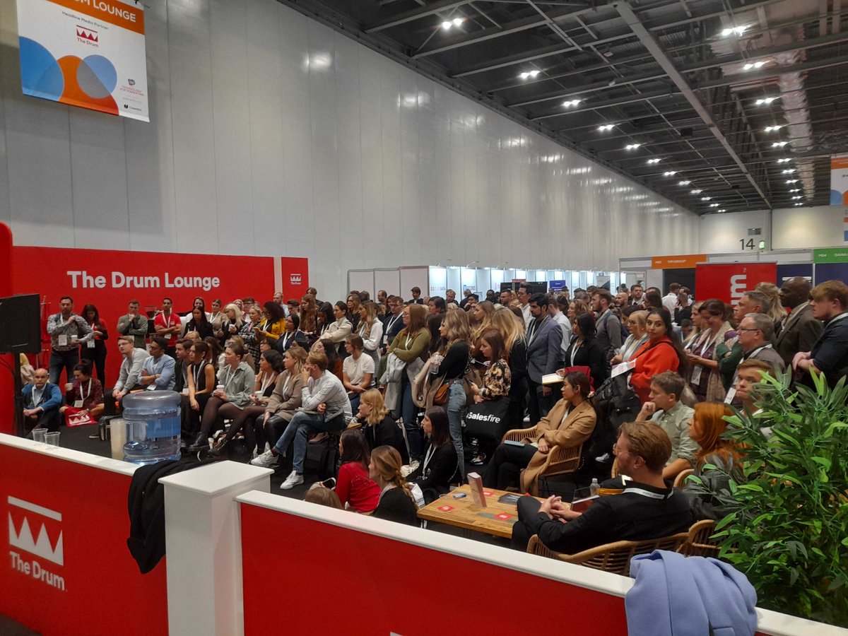 TheDrum's tweet photo. …And that's a wrap for day 1 of #TFM22!
Its been an outstanding day, full of great talks, presentations and booths! Here are a sneak peak of our favourite moments of the day 👀
There is still time to register for tomorrow, here 👉 https://t.co/k4q6fe0Eiy https://t.co/Qa2iO9lfc6