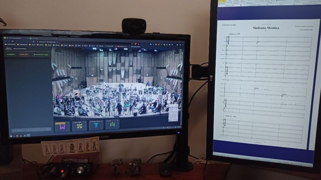 Remote recording today with the BSO! Another music preparation adventure with @giopiacentini

#musicpreparation #sibelius #music