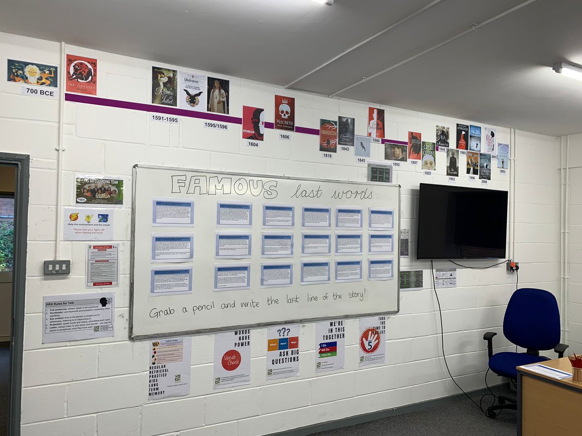 PRS_English's tweet image. Welcome Y6 Parents and students! Come down and see what's happening in the English Department! @PrincesRisbSch