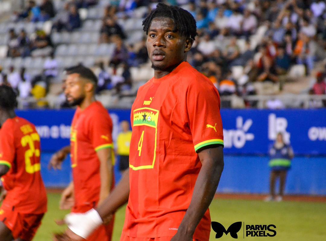GhanaBlackstars's tweet photo. 🦂 Salisu Sarki 🇬🇭❤️

📸 : @_ParvisDornu 

#BlackStars https://t.co/b4bgZYGQ7F