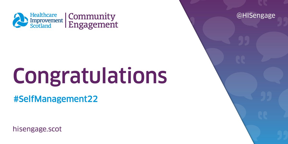 HISengage's tweet photo. We are delighted to award the #Selfmanagement in the Community award to Long Covid Kids, who built an online community for young people and carers to connect with each other and support mutual self management. 

Congratulations!

#Selfmanagement22

@ALLIANCEScot 
@online_his https://t.co/33lOiW15rJ