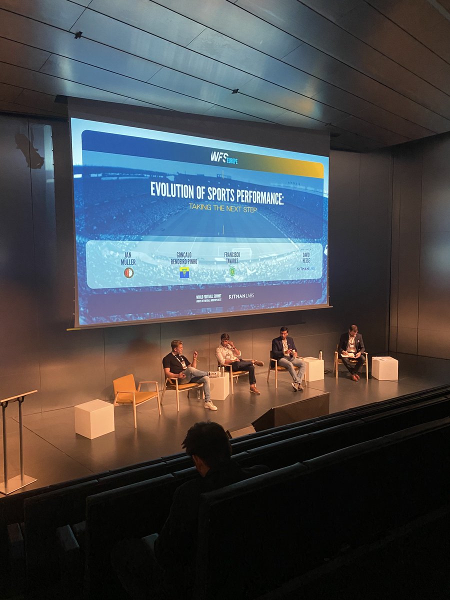 Kitman Labs (@kitmanlabs) on Twitter photo Day one at <a href="/WFSummit/">World Football Summit</a> ✅
We've loved discussing the 'Evolution of Sport' with our partners at <a href="/estorilpraiasad/">Estoril Praia SAD</a>, <a href="/Feyenoord/">Feyenoord Rotterdam</a> & <a href="/SportingCP_en/">Sporting CP English</a>. Special thanks to @garenpin, Jan Muller and <a href="/drtavares03/">Francisco Tavares</a> for joining @DaveHesse today! #HumanPerformance #DataIntelligence #WFSEurope Day one at <a href="/WFSummit/">World Football Summit</a> ✅
We've loved discussing the 'Evolution of Sport' with our partners at <a href="/estorilpraiasad/">Estoril Praia SAD</a>, <a href="/Feyenoord/">Feyenoord Rotterdam</a> & <a href="/SportingCP_en/">Sporting CP English</a>. Special thanks to @garenpin, Jan Muller and <a href="/drtavares03/">Francisco Tavares</a> for joining @DaveHesse today! #HumanPerformance #DataIntelligence #WFSEurope