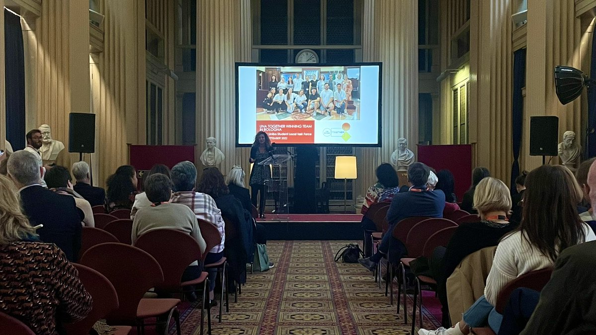 Una_Europa's tweet photo. 👏Ending the Kaleidoscope Showcase on a high with an exploration of our @Una_Europa student challenges #UnaTen #UnaFutura #UnaTogether
🗣Hearing insights from our staff, mentors, associated partner @Helsinkithinkco - and of course our students!
#WeAreUnaEuropa https://t.co/brg75psI2h