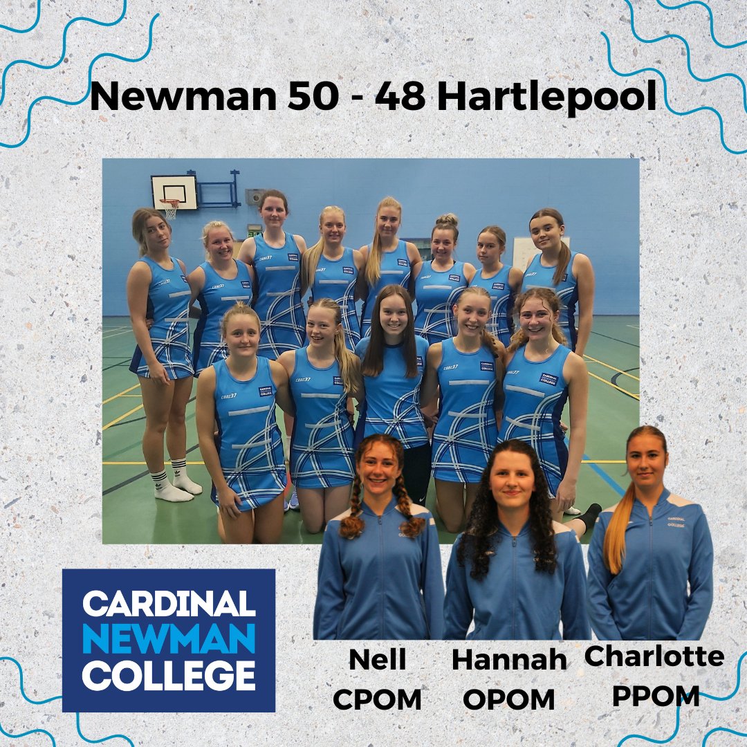 Cardinal Newman College Netball Academy tweet media
