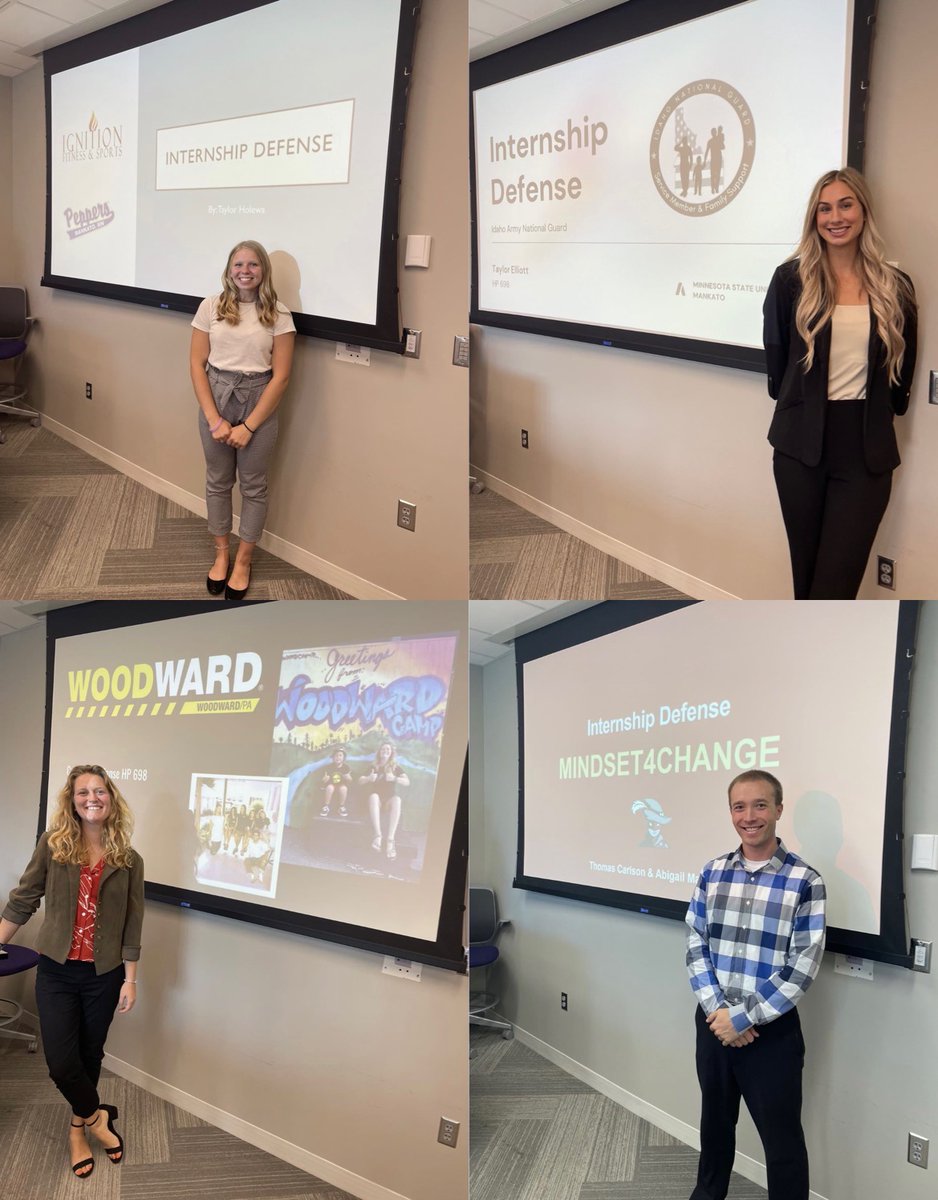 BIG shoutout to our second-year students for completing their capstone projects &amp; summer internship defenses!