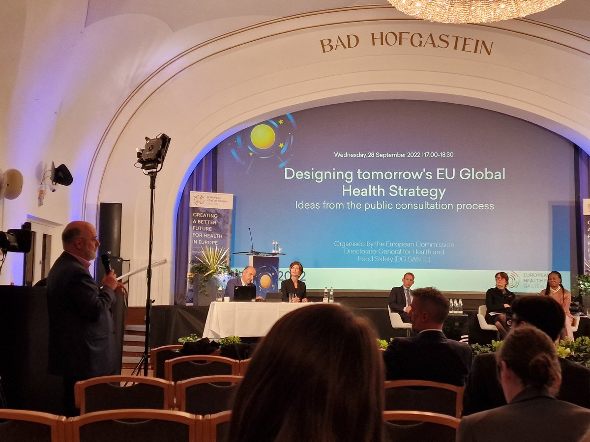 Urska Erklavec (@urskaerklavec) on Twitter photo Clemens Auer: "Let's stop charity, it's about empowernment!"
#EUGlobalHealthStrategy <a href="/EU_Health/">EU One Health</a> #EHFG2022 #YFG2022 Clemens Auer: "Let's stop charity, it's about empowernment!"
#EUGlobalHealthStrategy <a href="/EU_Health/">EU One Health</a> #EHFG2022 #YFG2022