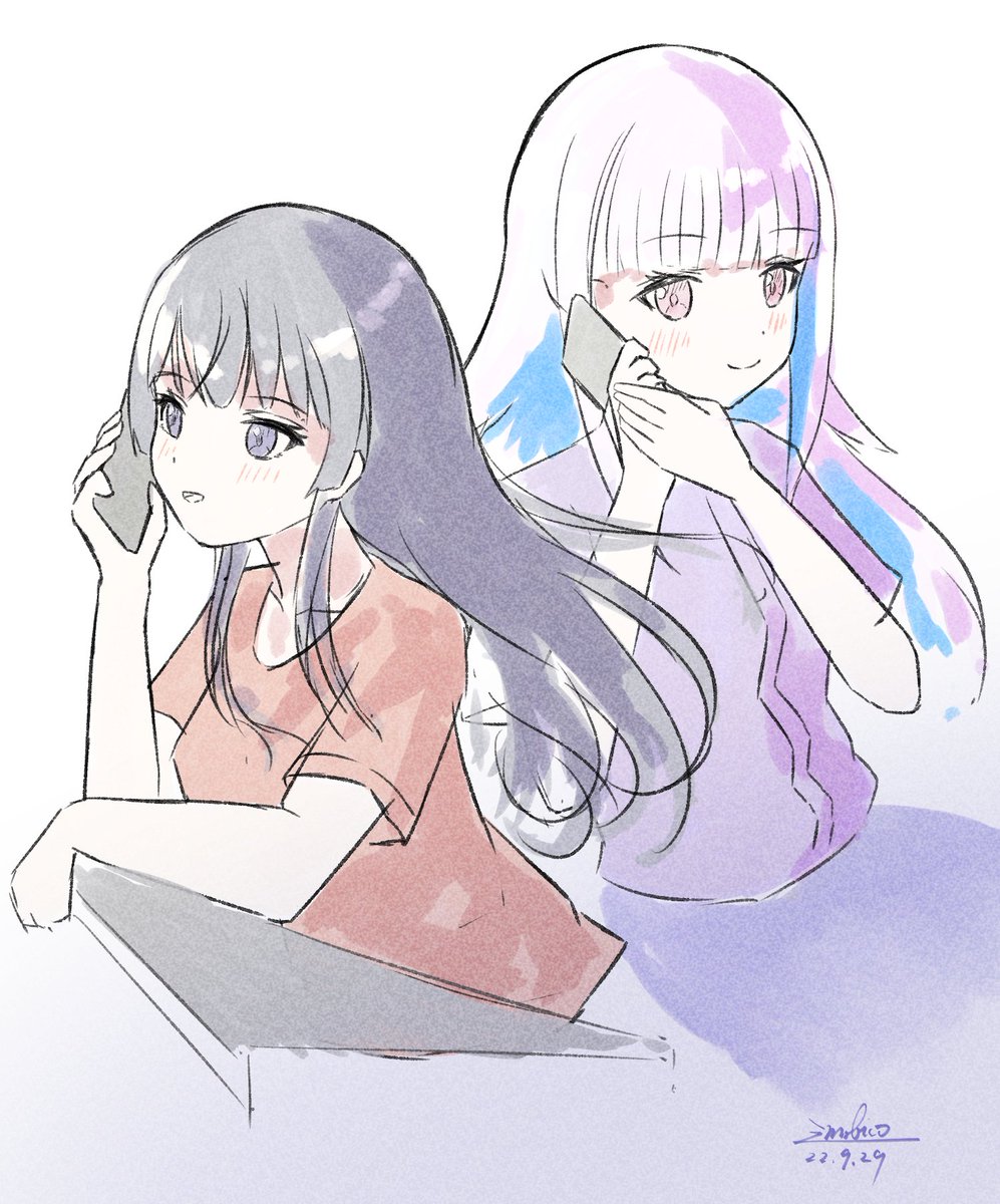 リゼ・ヘルエスタ 「濃い時間だった…#みとあーと  #ヘル絵スタ 」|えもびこ@にじそ07のイラスト