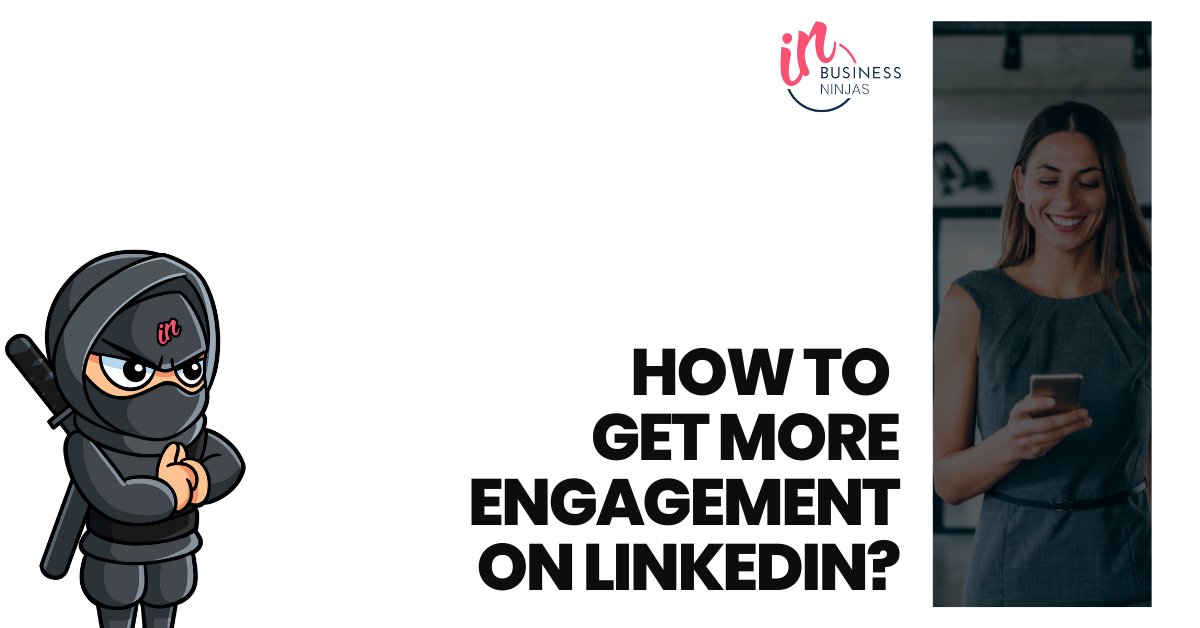 🤝 Engagement is an important part of building a strong community on LinkedIn.

This will depend on your niche, but usually, news about your market or a new technology that is disrupting the industry is great to catch your timeline's attention. 💻

#InBusinessNinjas