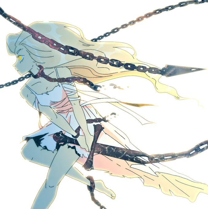 #swordtember2022 day 23 - chain#nonaspoilers but not in a like, exact canon way 