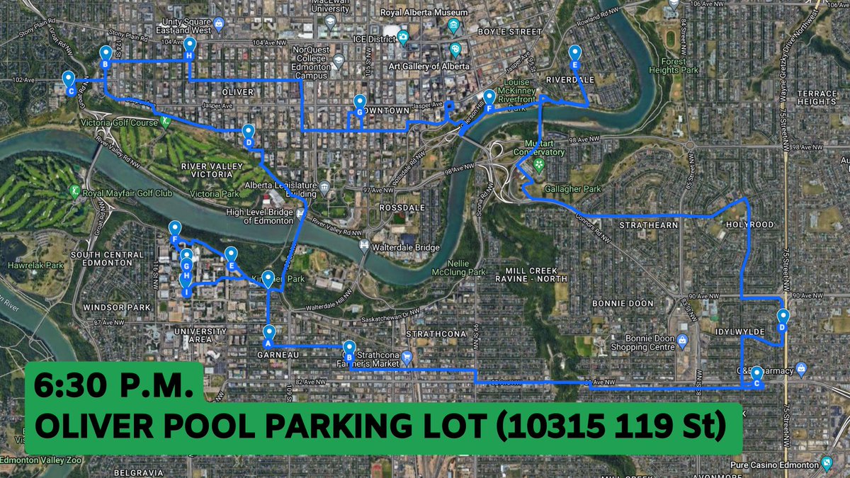 tomorrowfdn's tweet photo. 🗓 TONIGHT: Local tree expert and new TFSF board member @DustinBajer will lead @PeaceAveBike Club on a tour of historic trees in central Edmonton. The ride starts at 6:30 p.m. at the Oliver Pool parking lot. Preview the route here: https://t.co/LRJECIer5x
#yeg #yegbike #yegtree https://t.co/mv0oPPg4fQ