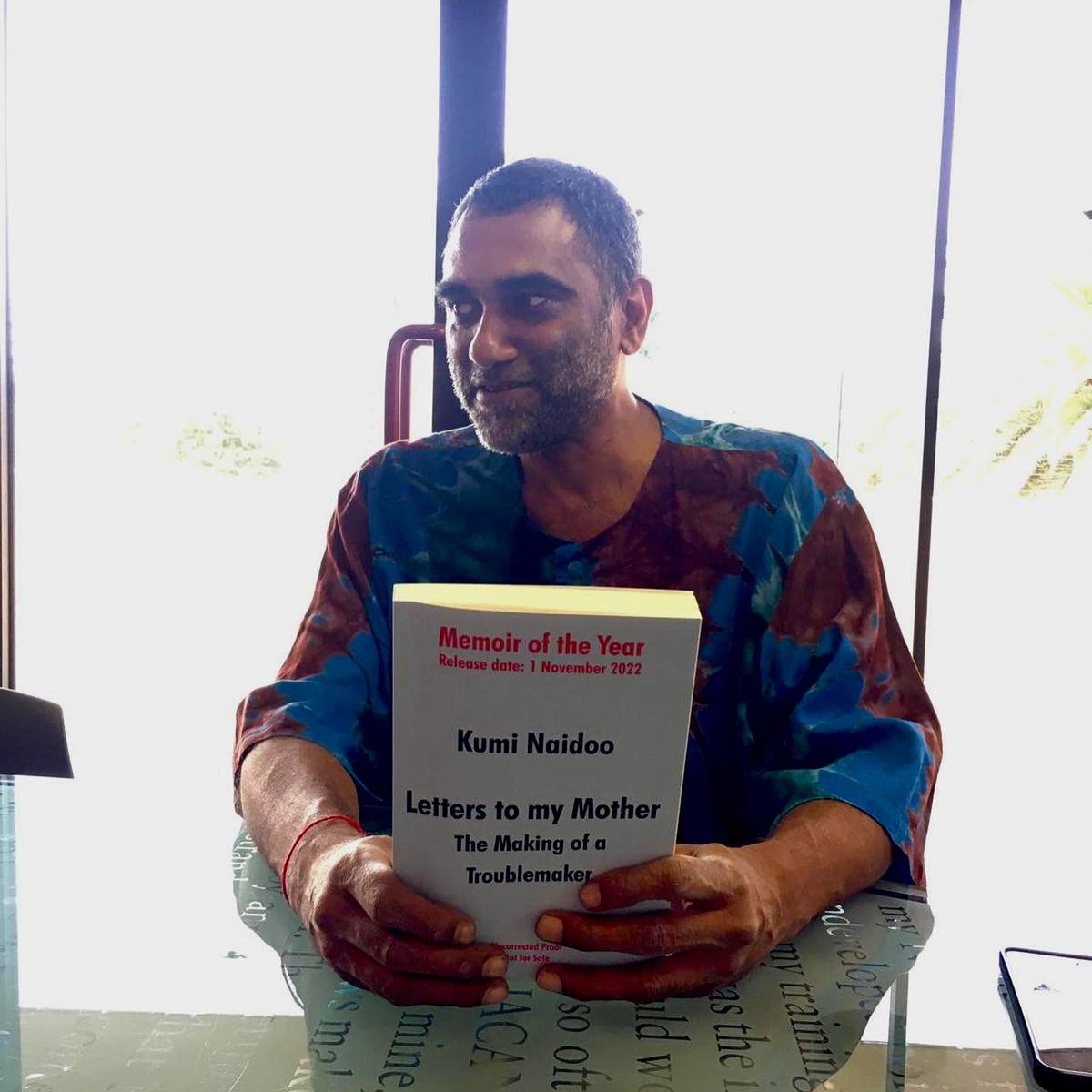 kuminaidoo's tweet photo. Happy 81st birthday Ma, 

I’ve finally gotten around to writing you a couple of letters to let you know what’s been happening since you left. 

Love you always ❤️
#LettersToMyMother #TheMakingOfATroublemaker https://t.co/X1rrJJUUWp