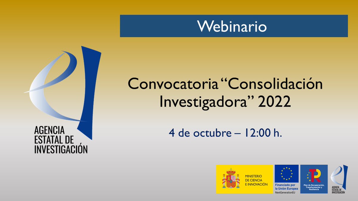 Agencia Estatal de Investigación tweet media