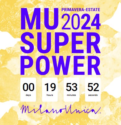 MilanoUnica_MU's tweet photo. Tomorrow is the day for MU SUPERPOWER with Tendenze Spring/Summer 2024.
Entrance by pre-registration only.

#MUisU #MUisUnique #TheplaceisMU #MU36 #tendenze
#MUsuperpower #ss24 #pe24 https://t.co/v9mdalpich
