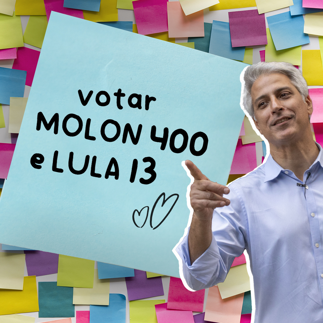 alessandromolon's tweet photo. Bora virar voto e derrotar o bolsonarismo no Rio de Janeiro. Vem com Molon 400 senador. https://t.co/mNv1LjB3I9