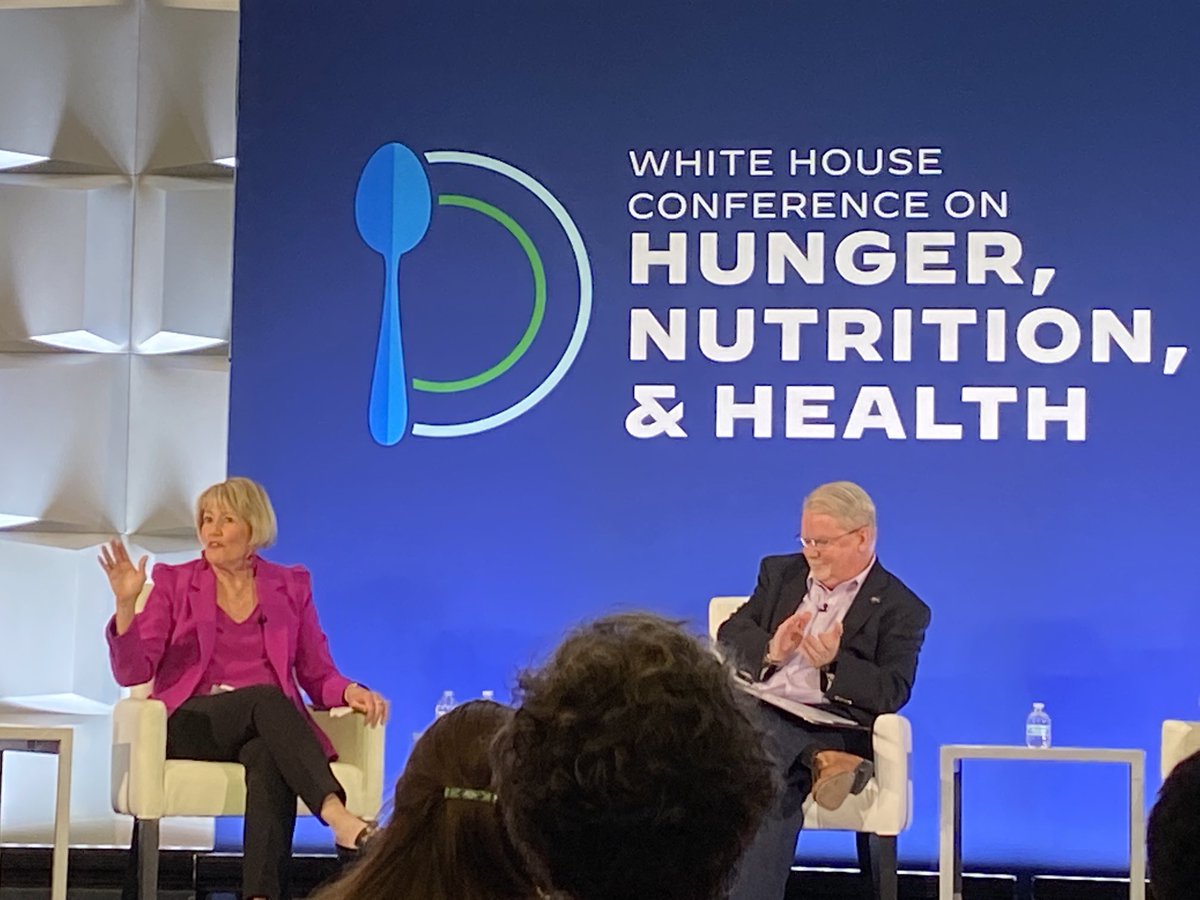 garygunderson's tweet photo. #WHConfHungerHealth best of the day: Donna Martin of Burke County GA about school lunch programs: eat with us, work with us, grow with us. https://t.co/YYb24SGgvm