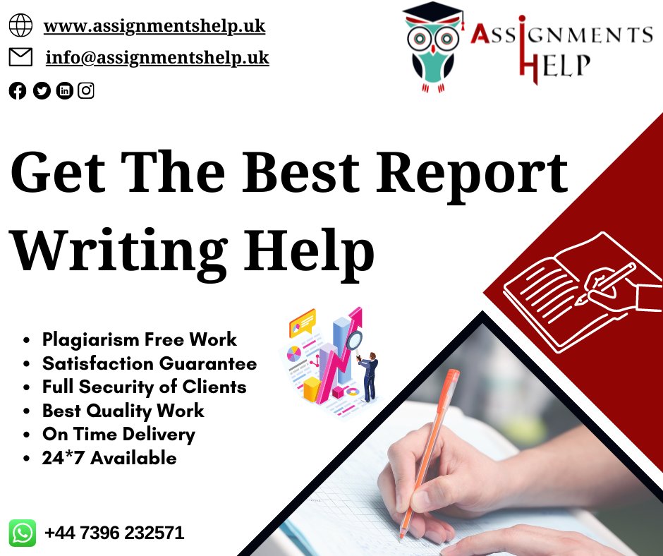 AssignmentsHe59's tweet image. Be confident! Because you choose our Best Report Writing Help Services.
Order Now:
#bestreportwritingservicereportwriting #reportwritingassignmenthelp #Reportwritinghelp #writingassignment #writinghelp #assignmenthelp #assignments #help #assignmentshelp