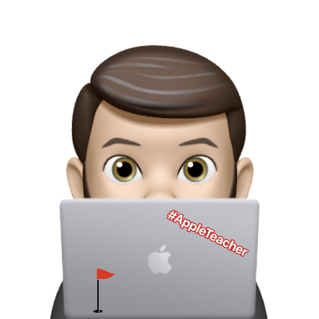 Panofsky10's tweet photo. Mi nuevo Memoji con Mac de #AppleTeacher gracias a @AppleEDU https://t.co/yvHjjBQRN8