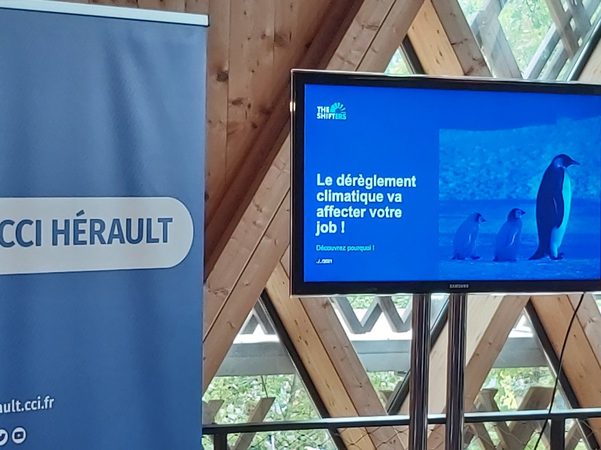 La rentrée des réseaux <a href="/CCIHerault/">CCI Herault</a>   
16 ateliers pour le développement des entreprises #commercial #RSE #RH
Atelier sur la transition énergétique avec <a href="/theShiftPR0JECT/">The Shift Project</a> <a href="/LeaderMontpell3/">Leader Montpellier</a>