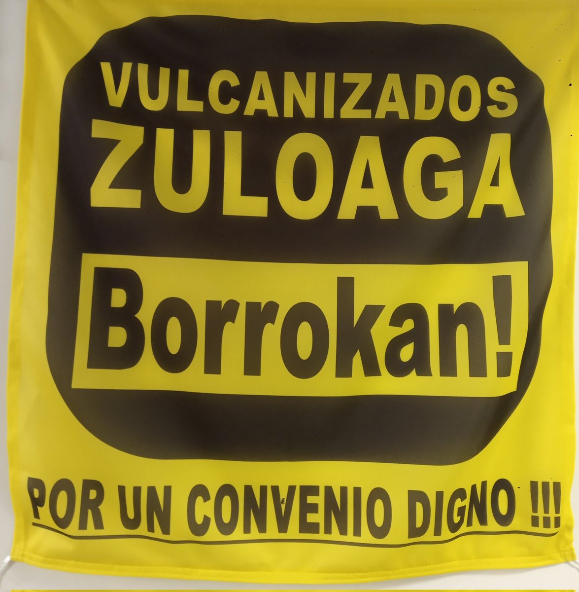 ZuloagaBorrokan's tweet photo. 4️⃣5️⃣6️⃣ #GrebaEgun
la NEGOCIACIÓN es la SOLUCIÓN
La SOLUCIÓN es la NEGOCIACIÓN
HITZARMEN DUIN BAT ORAIN‼️
 #VulcanizadoZuloaga 

#ZuloagaBorrokan https://t.co/18zzr0eMFN