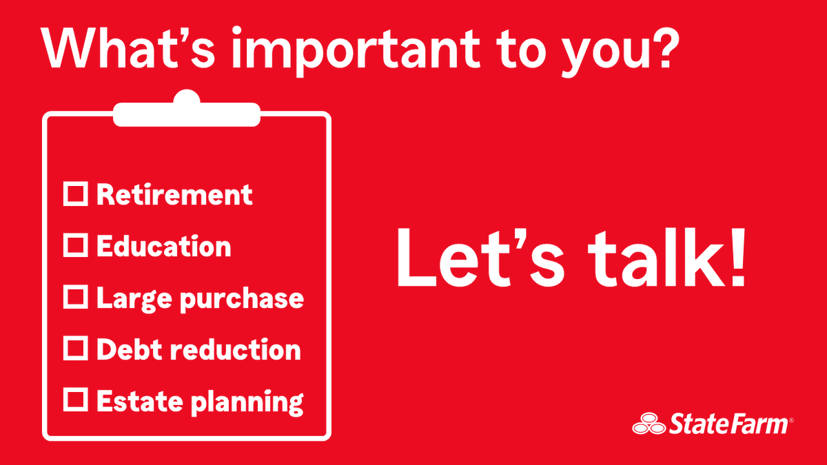 Let’s discuss what’s important to you, and together we can develop a plan to help you accomplish your goals. Contact me and let’s talk! #GoodNeighbor