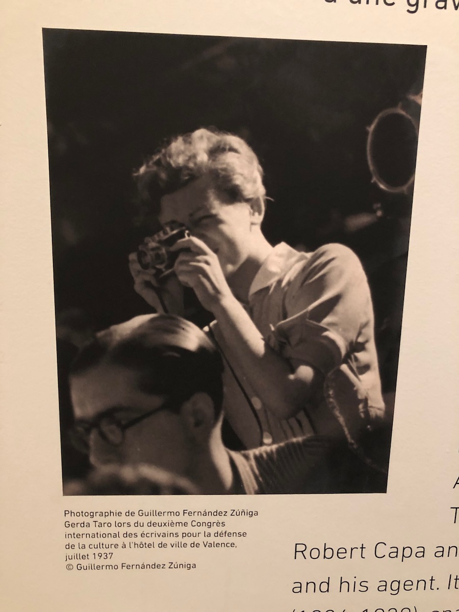 analoguehobbies's tweet photo. Enjoying our stay in Paris. Took in an exhibition at the Musee de la Liberation de Paris, featuring female war photographers. Fantastic curation. Very sobering.  Particularly enjoyed the segment on Gerda Taro, who captured many iconic images during the Spanish Civil War. https://t.co/B5OnEMXXFr