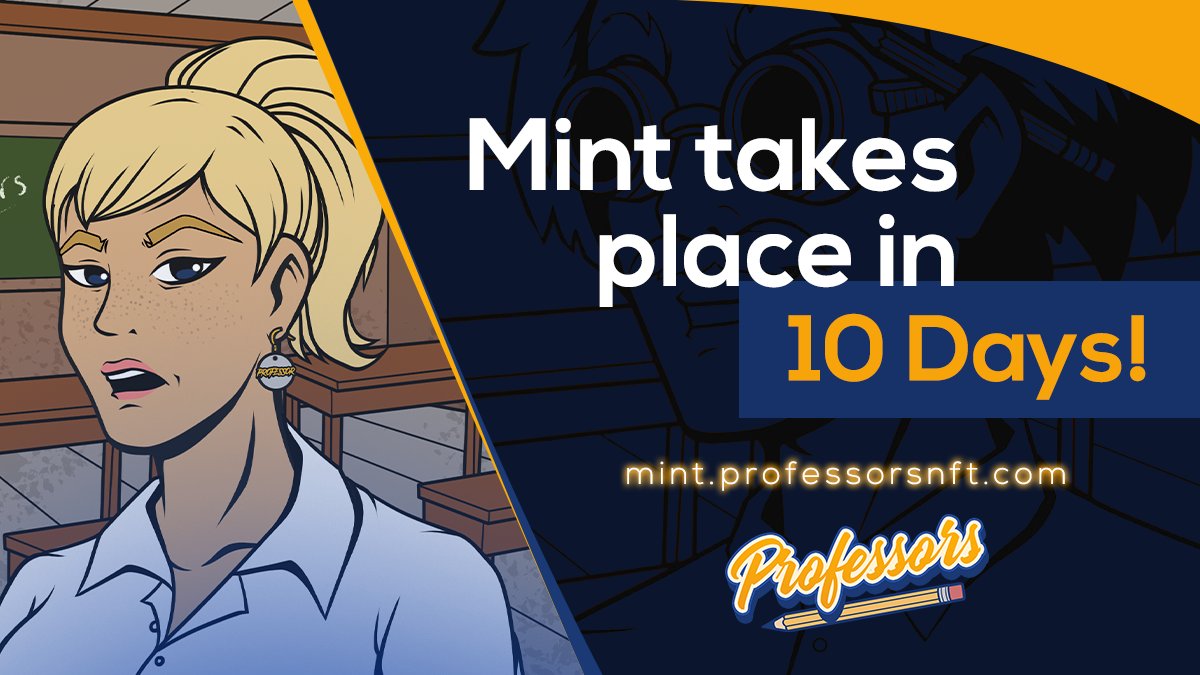 Professors | Minting now! tweet media