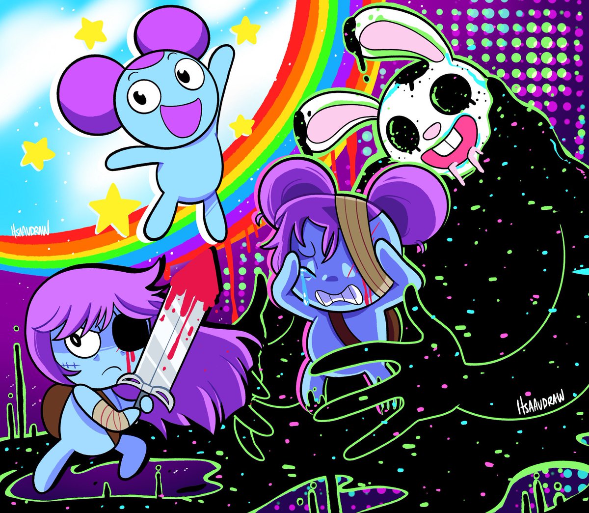 itsaaudraw's tweet image. 🛸 HI THERE 🛸
i’m audra/quinn!! i’m a non-binary freelance artist from nj. i love cartoons, horror movies, video games, and batman! i may be an alien too but who can say? 👽
ko-fi: ko-fi.com/itsaaudraw
ig: instagram.com/itsaaudraw
etsy: etsy.me/2EihhMR