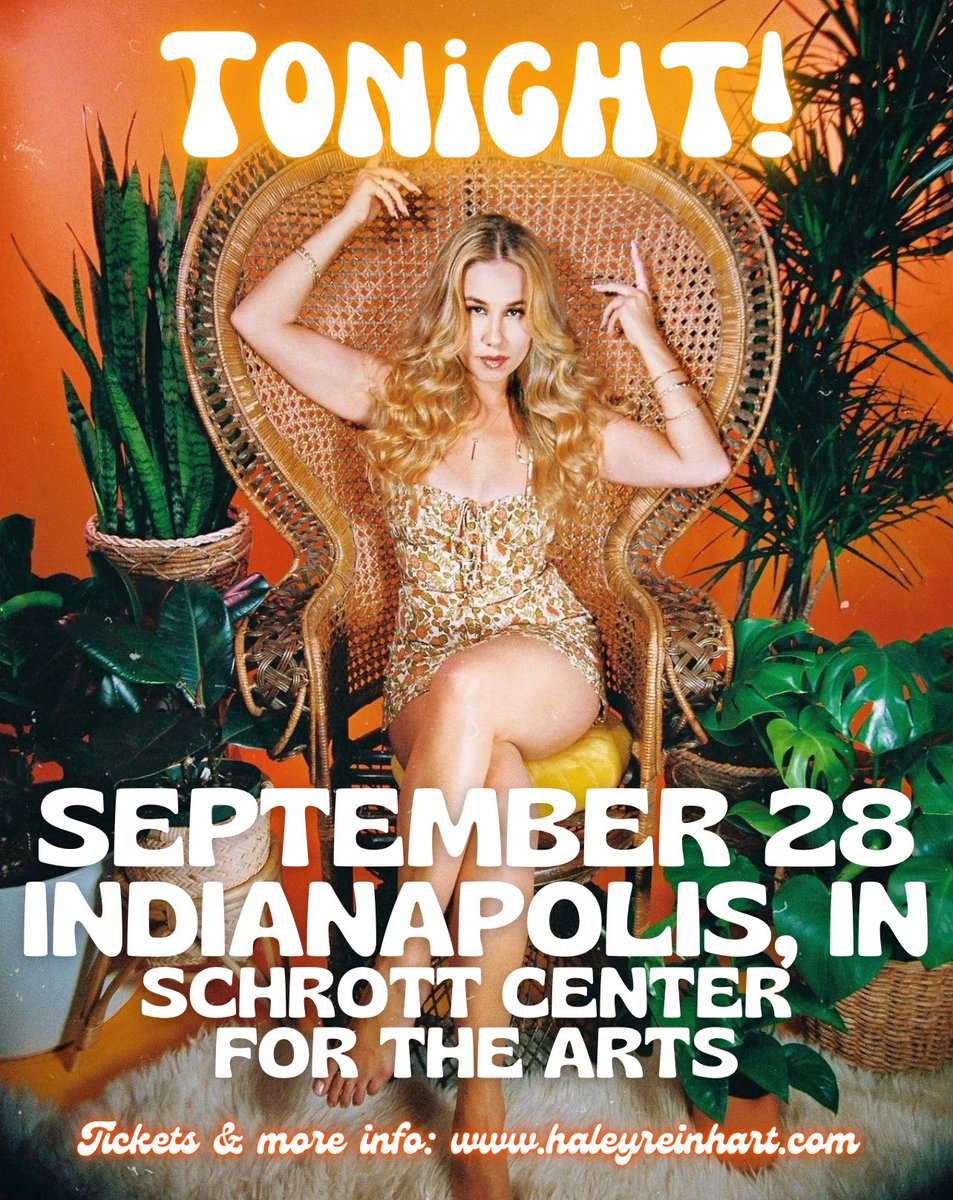 haley_news's tweet photo. 🎫 TONIGHT: Indianapolis, are you ready?! The #OffTheGroundTour is touching down tonight ❤️‍🔥 Tix via https://t.co/vg8EUdCiXD https://t.co/GW9RQ2Z2CD