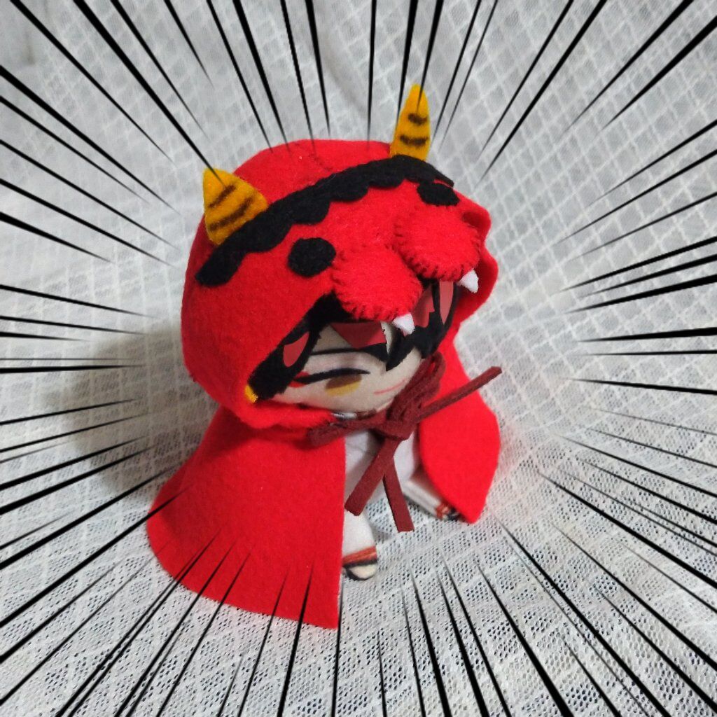 Karen_starwaves's tweet photo. Finally made a Onigiri cloak for Milord puppet :)

You can find the sewing pattern below, please noted it is ONLY for Self-use.

(I've try my best to write the steps in English, please tell me if there is any mistake :)
#Akuryulic #Nijipuppet https://t.co/fhtwngTjEt