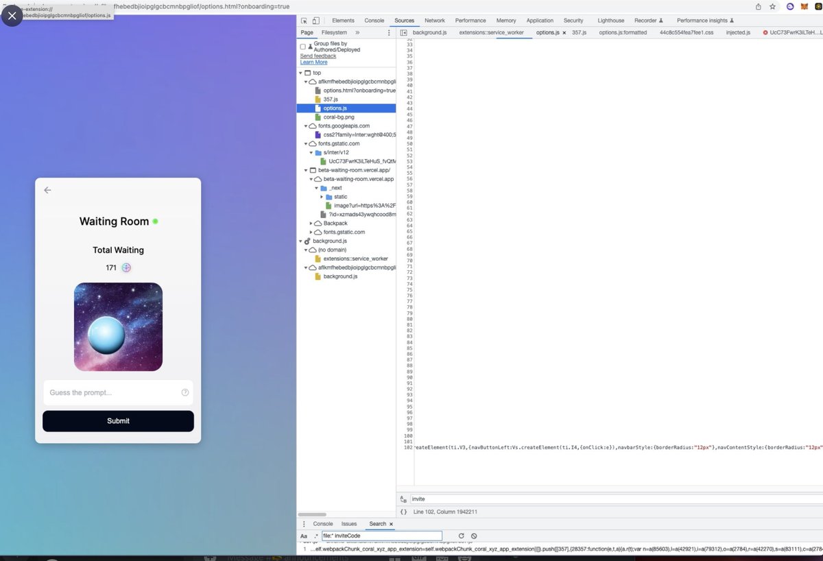 People are already hunting for the beta invite codes. Monkey see monkey do, but monkey queries something blue.