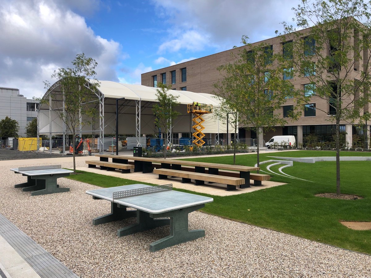 myedinburghpark's tweet photo. 🚨PROGRESS UPDATE🚨

Our brand new padel courts will be available soon! 

Padel is a racket sport that combines elements of tennis and squash. It is a fun, sociable and very accessible game for players of all ages and abilities. 

Watch this space for more information 👀 https://t.co/tjqA4cYkAB