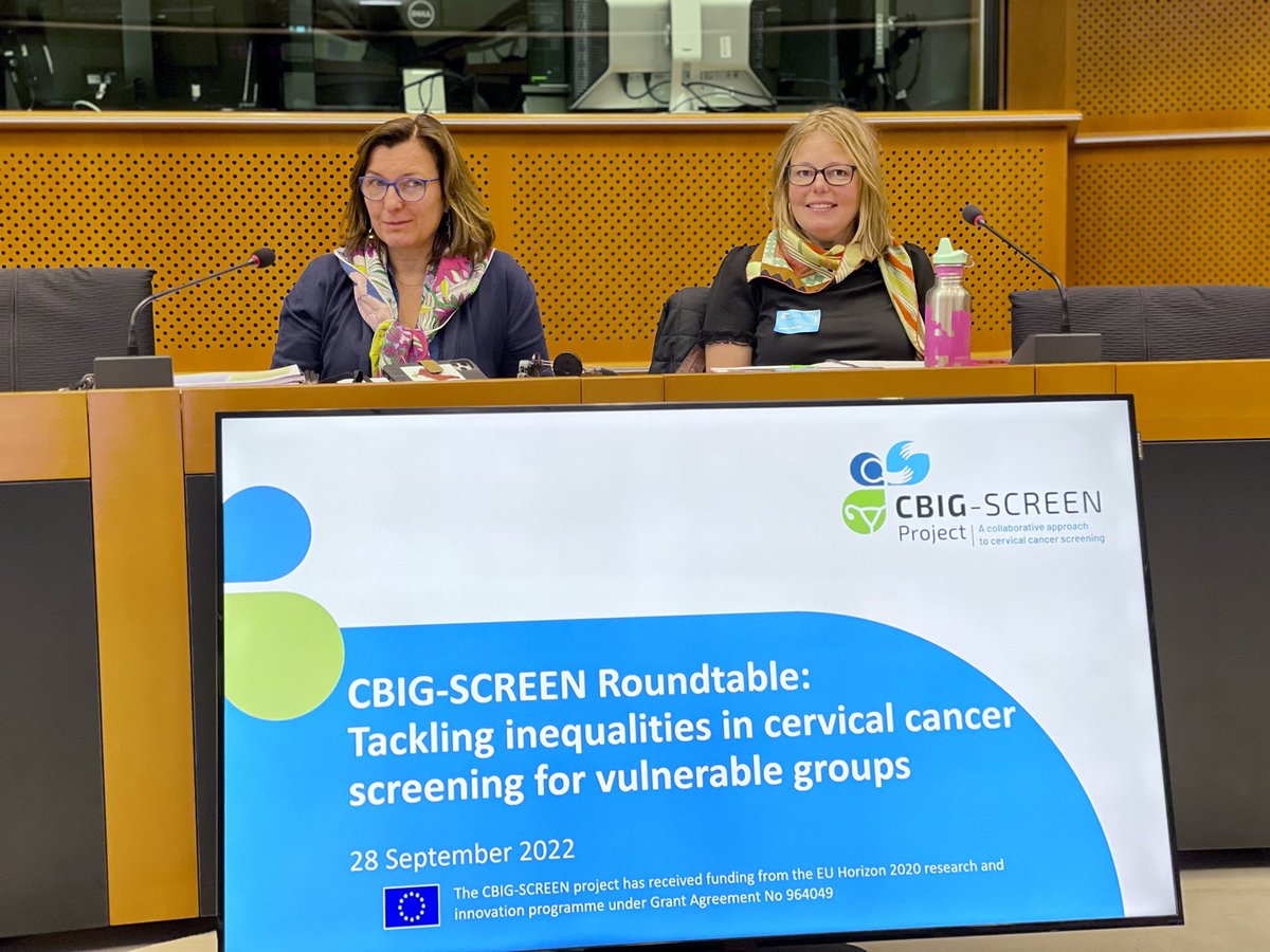 Thank you @MetzTilly for your great support and contribution 👏 Todays Roundtable was a great success and we look forward to working together in the future 🤝

#EndCervicalCancer #screeningequity #EUCancerPlan #H2020 #EUHealth 