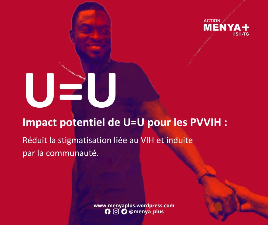 menya_plus's tweet photo. Impact potentiel de #u=u pour les personnes vivant avec le #VIH .
#actionmenyaplus  
#indétectableégaleintransmissible 
#SantéPourTous 
#Burundi https://t.co/33wM0NRKrA